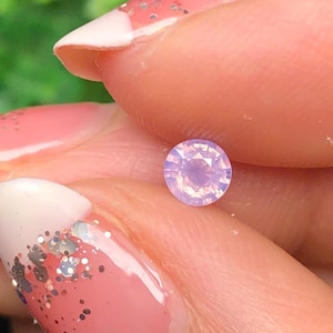 0.37 ct Natural Silky Sapphire Viet Nam ,Unheat Sapphire Luc Yen