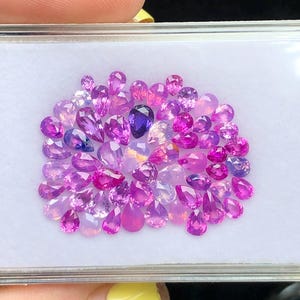 11.70  ct Silky Sapphire Vietnam, Set Milky Sapphire, Opalescent Sapphire, Unheat Sapphire Luc Yen
