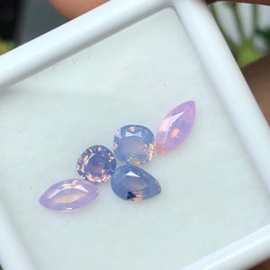 1.28 ct  Sapphire Vietnam, Opalescent Sapphire, Unheat Sapphire Luc Yen