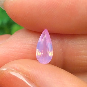 0.84  ct Natural Silky Sapphire Viet Nam, Opalescent Sapphire, Unheat Sapphire Luc Yen