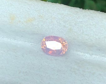 0.48 ct  Natural Silky Sapphire Viet Nam, Opalescent Sapphire, Cushion Shape, Unheat Sapphire Luc Yen