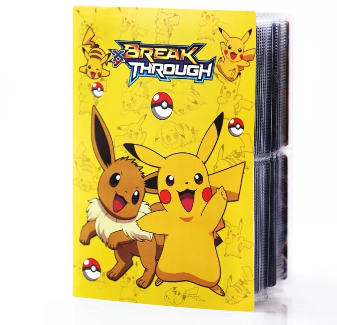 Pokemon Card Collectors Album Folder Holds 240 Cards Card Etsy Canada
