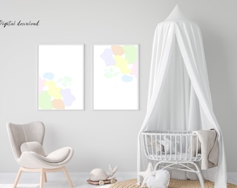 Colorful Nursery Print