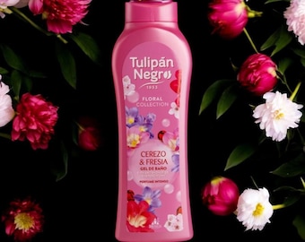 Gel de ducha de cereza y fresia 650 ml
