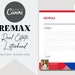 RE/MAX Letterhead Template | Real Estate Letterhead Template | for ...