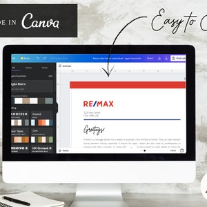 RE/MAX Letterhead Template | Real Estate Letterhead Template | for ...