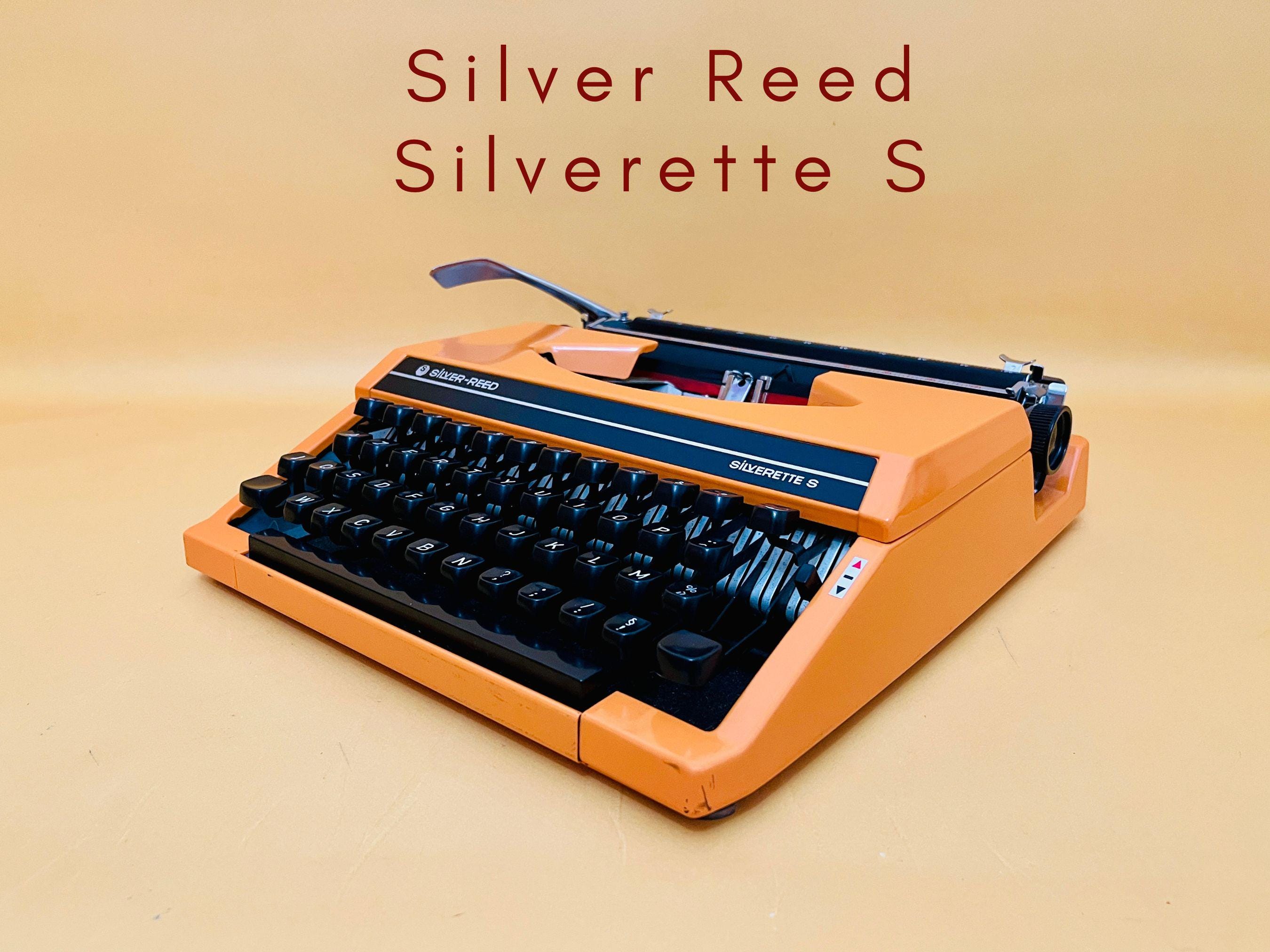 Silver Reed Typewriter - Etsy