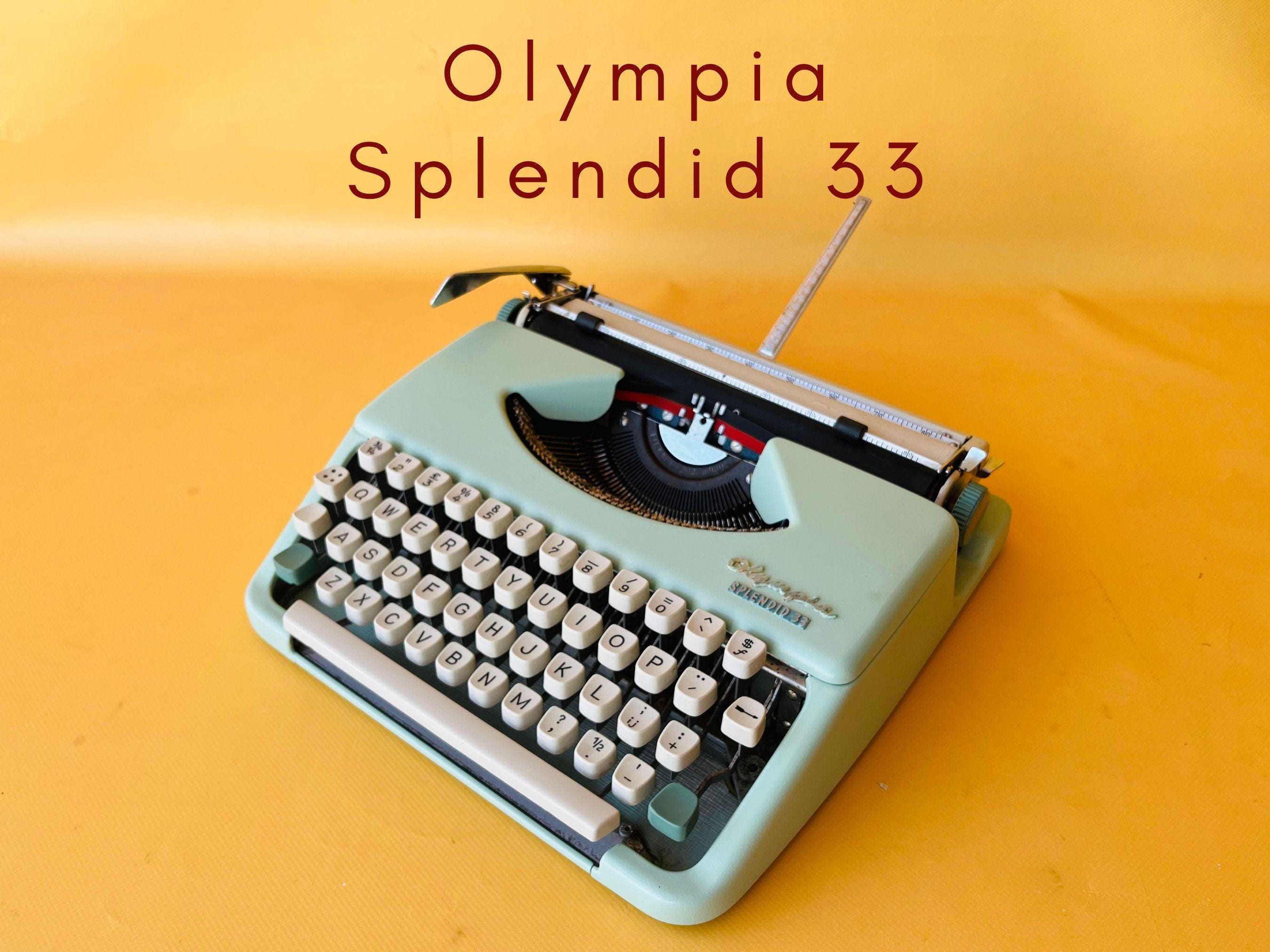 Vintage Olympia Typewriter - Etsy