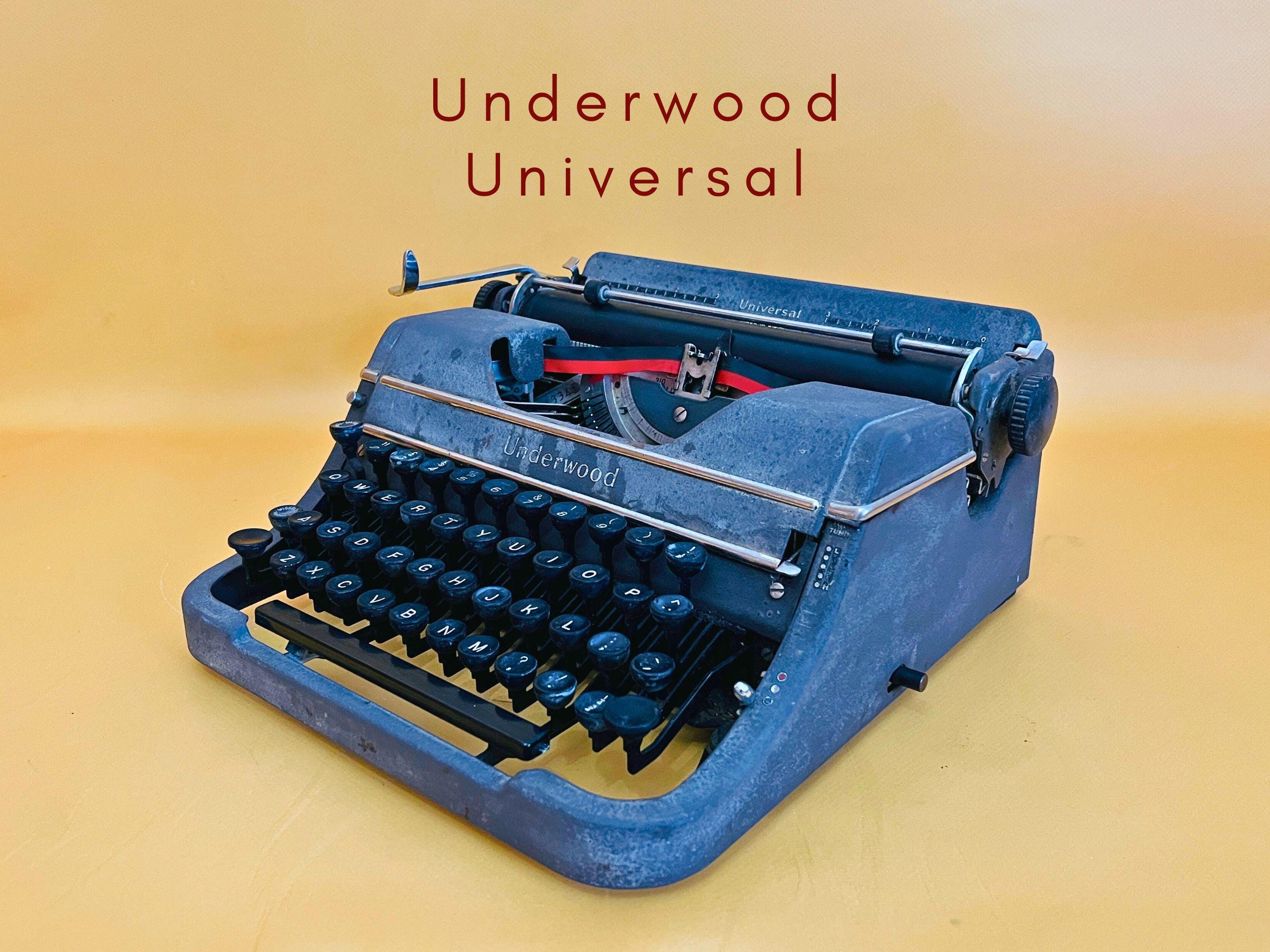 Underwood portable typewriter - Etsy 日本