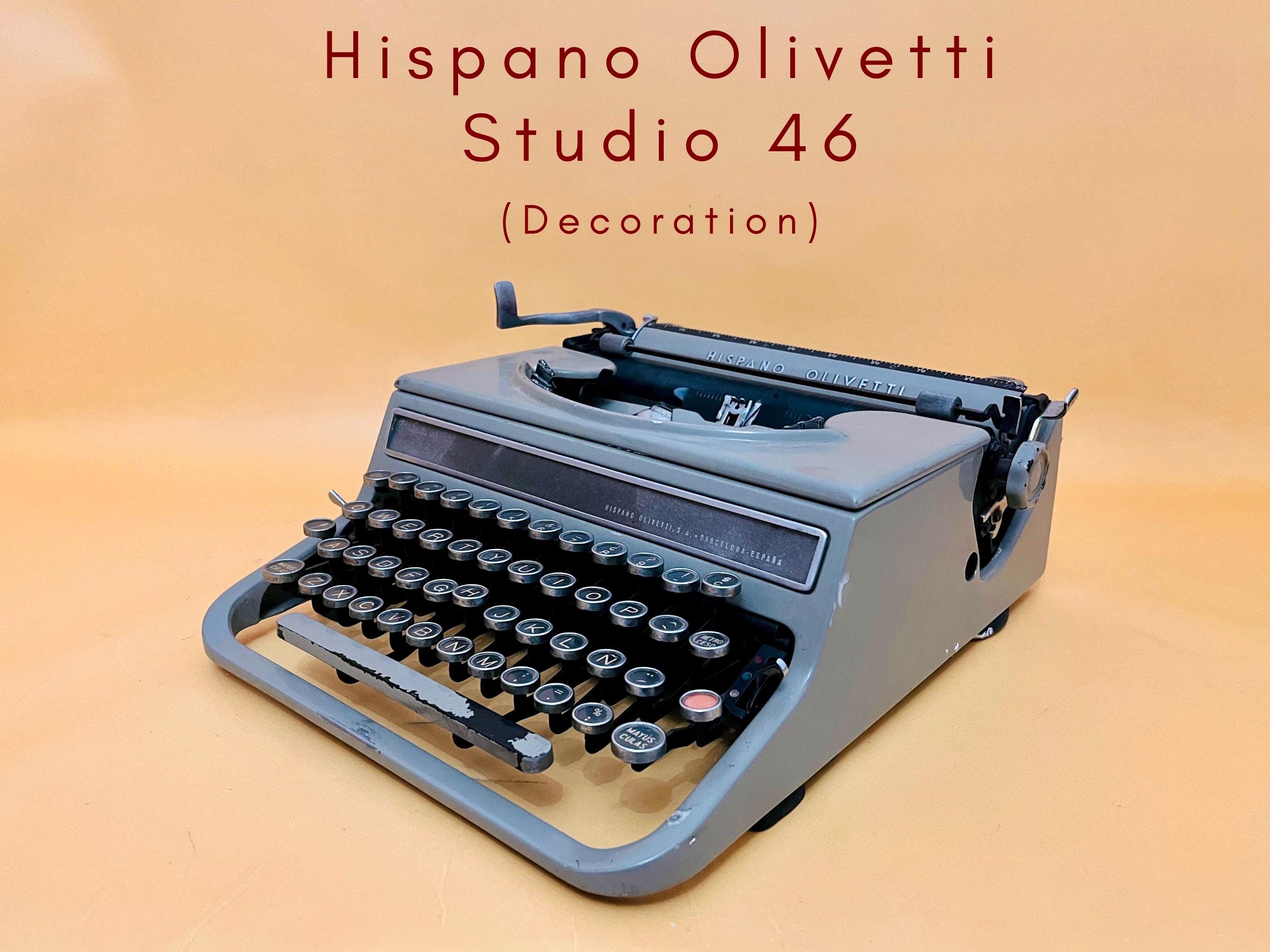 olivetti STUDIO46 タイプライター オリベッティ Olivetti studio 46 - Etsy 日本