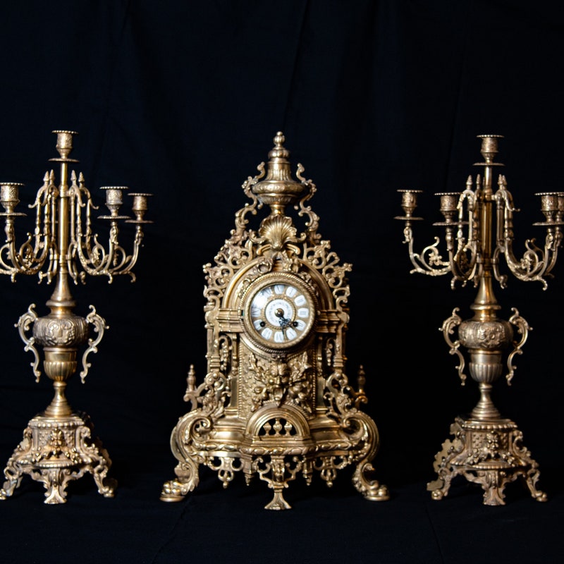 Mantle Clocks - Etsy