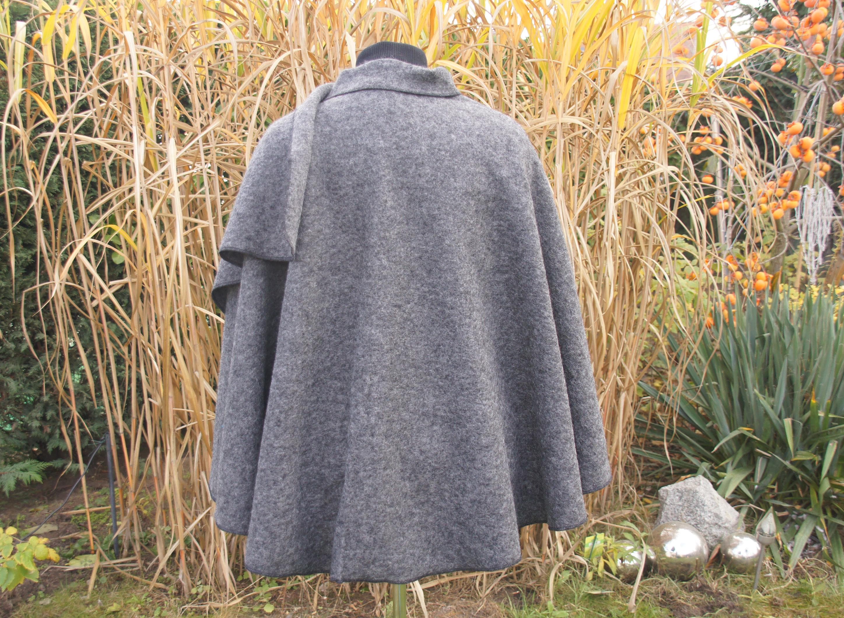 erme エルメ Wool poncho coat 【公式通販】