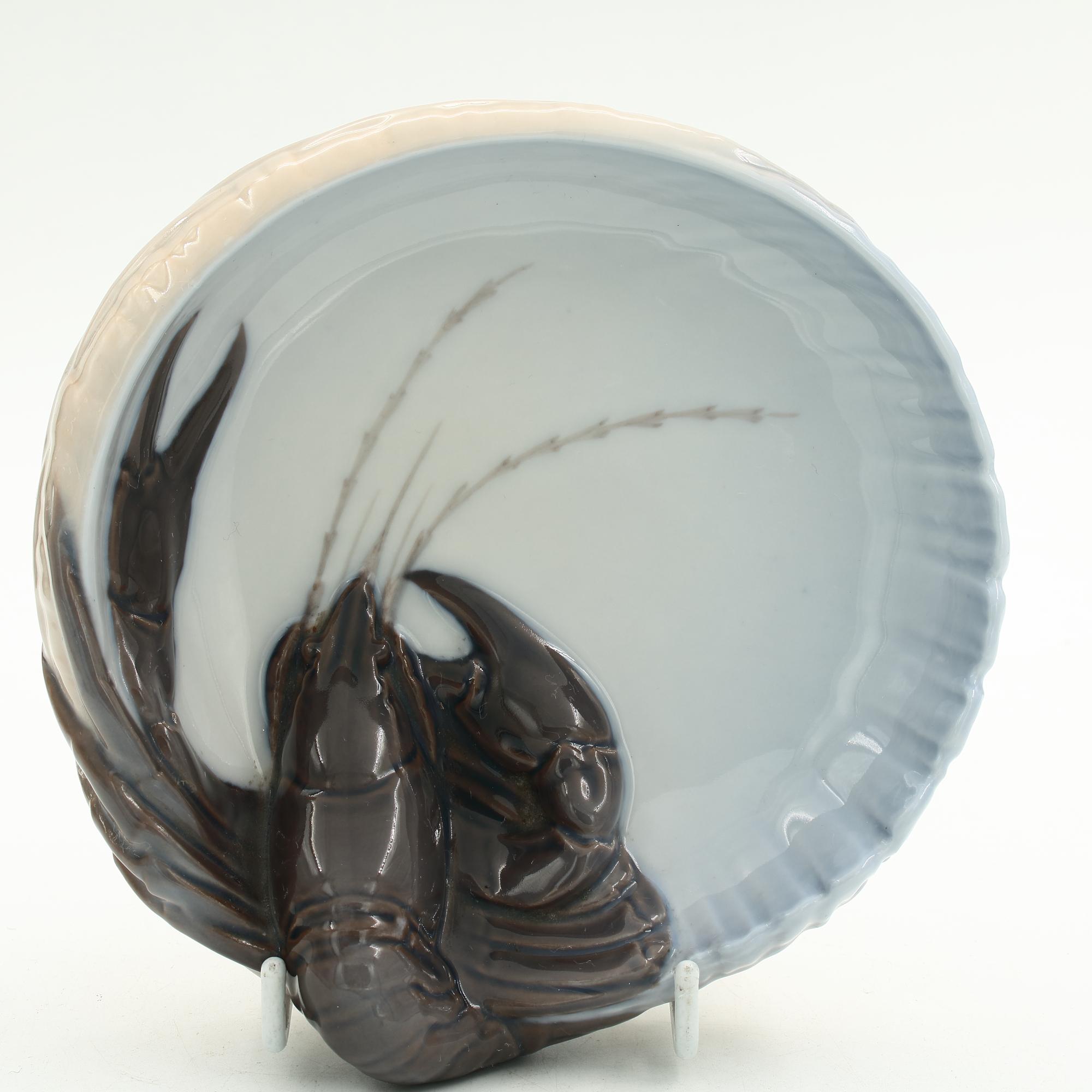 ロイヤルコペンハーゲン「ロブスターボウル」1960年代　ヨルゲン・バルスロフ ロイヤルコペンハーゲン「ロブスターボウル」1960年代 ヨルゲン