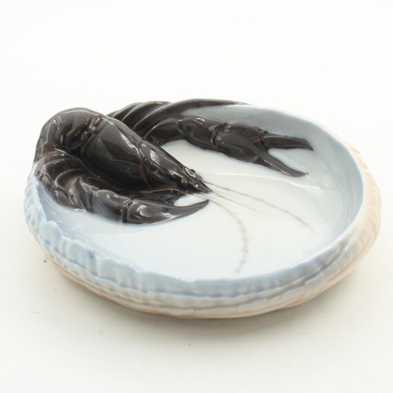 ROYAL COPENHAGEN ロブスターディッシュ Royal Copenhagen Lobster Bowl: Vintage Danish Porcelain Dish - Etsy
