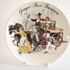 Wedgwood Plate Street Sellers Of London Seria limitowana