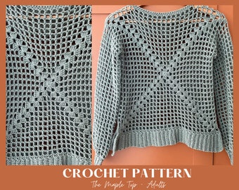 The Maple Top Crochet Pattern PDF