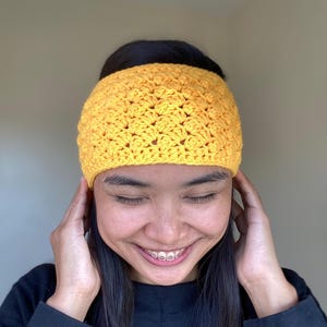 The Cambridge Crochet Ear Warmer Pattern PDF
