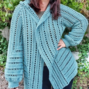 The Cadiz Crochet Cardigan Pattern PDF image 3