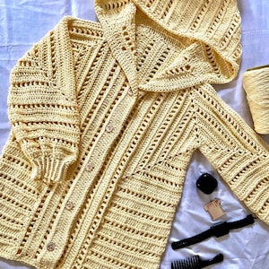 The Cadiz Crochet Cardigan Pattern PDF image 7