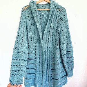 The Cadiz Crochet Cardigan Pattern PDF