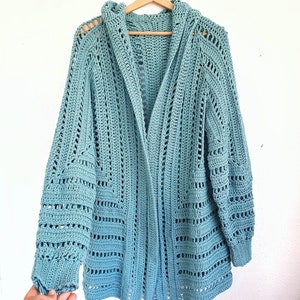 The Cadiz Crochet Cardigan Pattern PDF image 2