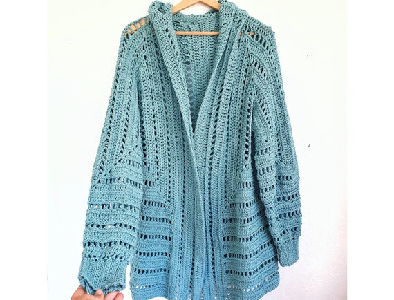 Slouchy outlet crochet cardigan