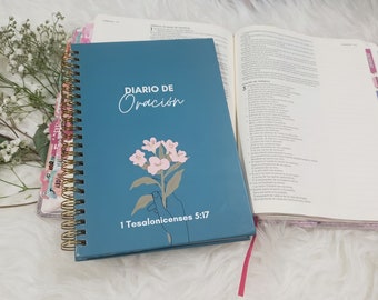 Glaube Journal | Gebet Notizbuch | Geführtes Gebet | Spanisch