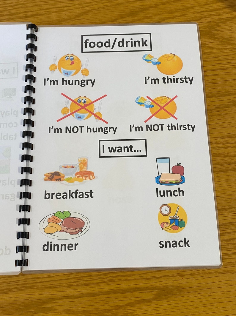 My Communication Book. A Aid. Etsy UK