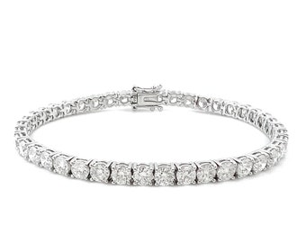 10ct Classic Diamond Tennis Bracelet - 25 points