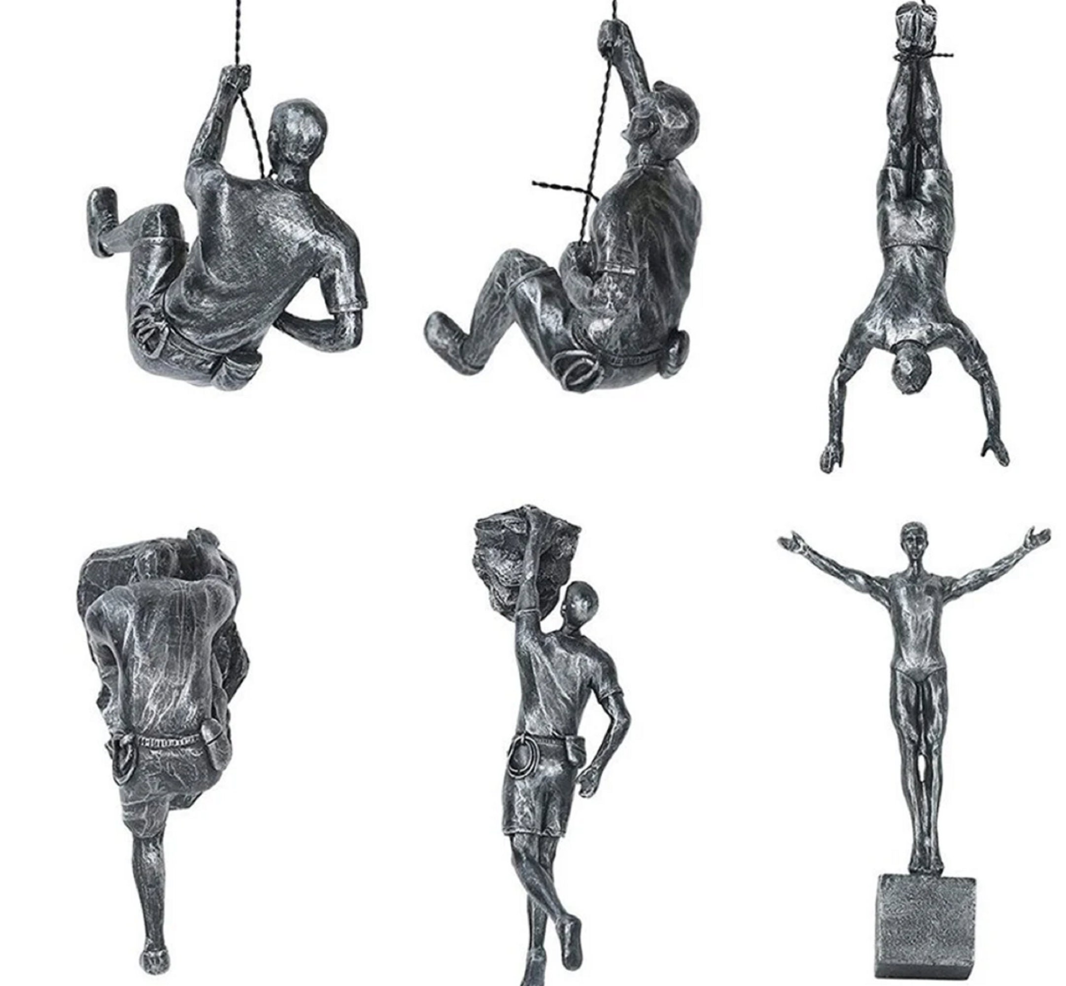 Large X6 Climbing Man Wall Sculpture Climbing Adventurer Etsy UK