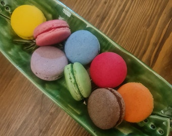 fake faux macaron set of 6 replica macarons for bakery and pastry shop displays