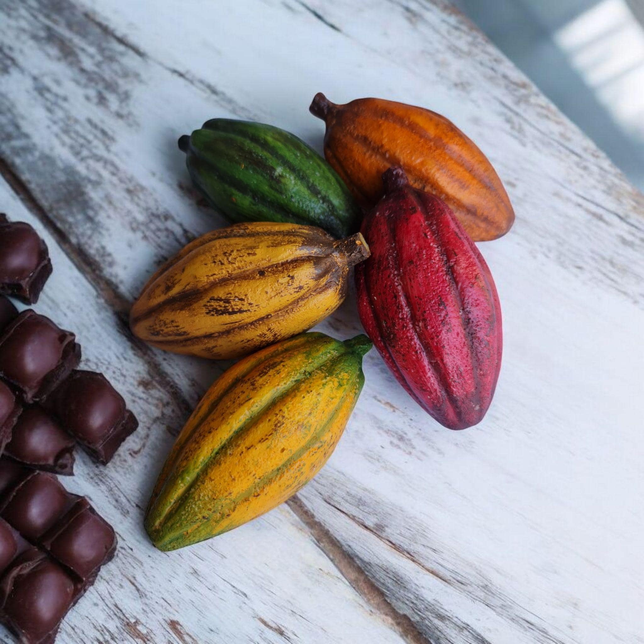 製菓雑貨】カカオレプリカ Mini Cocoa Fruit Replica Set: Chocolate