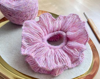 Air Yarn Scrunchie: Soft Oversized Hair Accessory