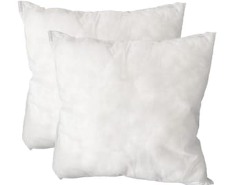 Square Hollowfibre Cushion Insert - Standard Pack of 2 (50cm x 50cm)