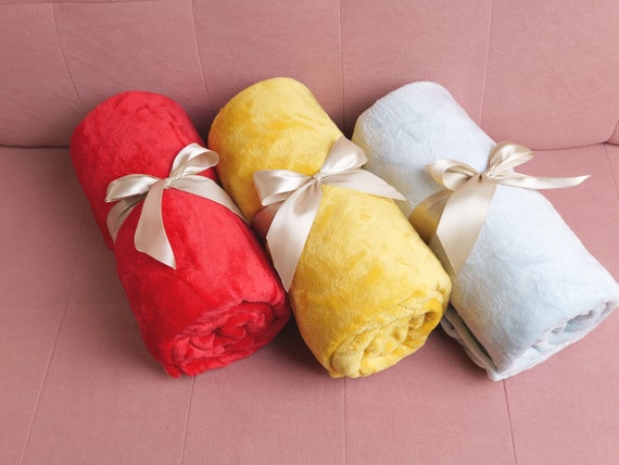 Silk Touch Warm Flannel Blankets Throws for Sofa Fluffy Blanket Bed Throw for Bedroom Couch Travel Kids Bedroom Accessories Etsy Canada