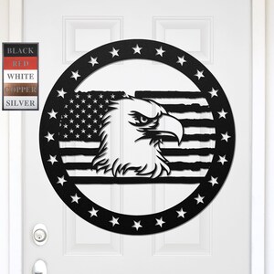 American Eagle Wreath, Eagle Wreath, American Flag, Summer Wreath, 4th of July Wreath, Patriotic Decor, Patriotic Door Wreath, Gift for Dad