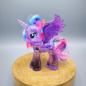 Vintage MLP G4 Princess Luna Water Cutie, My little pony collection, collectible toy Hasbro, collectors gift