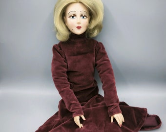 Vintage Doll Nouvelle Vogue Zanini & Zambelli 1960-1970s, Boudoir