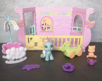 vintage My Little Pony, Rainbow Dash 2009, Little Rainbow Dash’s Room, G 3.5, Hasbro