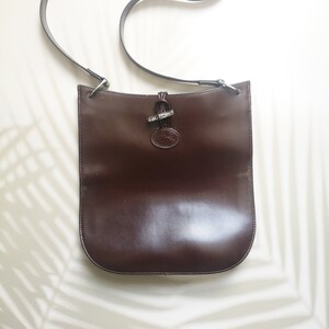 Sac longchamp vintage sale cuir