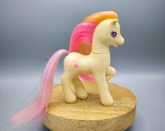 Vintage MLP G2 White Pearl (Magic Fantasy Hair Ponies) 2002, RARE vintage pony, collectible toy Hasbro