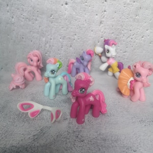 Vintage Lot My Little Pony G3, Collection Ponyville, Collectible Hasbro