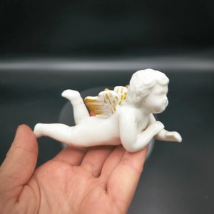 Vintage Porcelain Angel Villeroy & Boch, Porcelain Angel Figurine