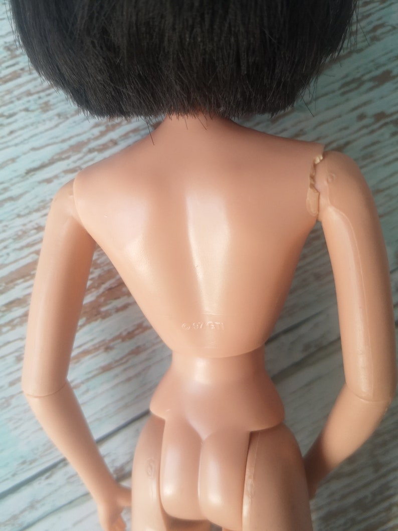 Vintage docka Spice Girls Posh Victoria Beckham 1997, Galoob Toys, kändisdocksamling 90-tal, vintage modedocka, samlarpresent bild 6