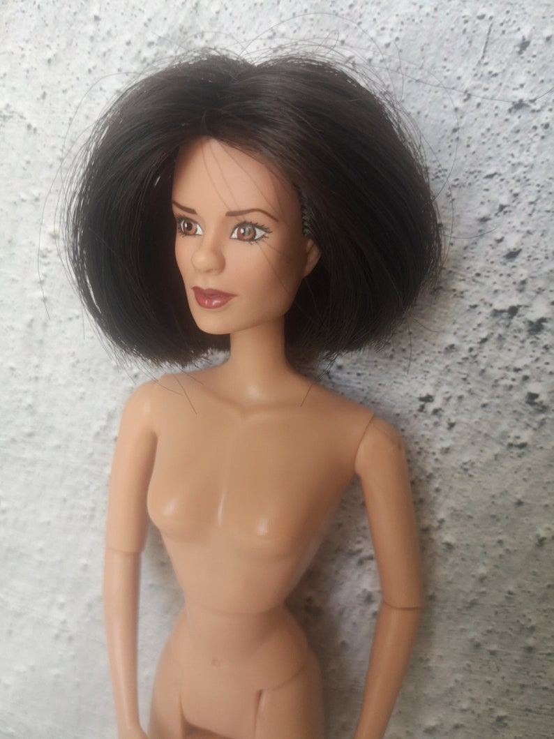 Vintage docka Spice Girls Posh Victoria Beckham 1997, Galoob Toys, kändisdocksamling 90-tal, vintage modedocka, samlarpresent bild 3