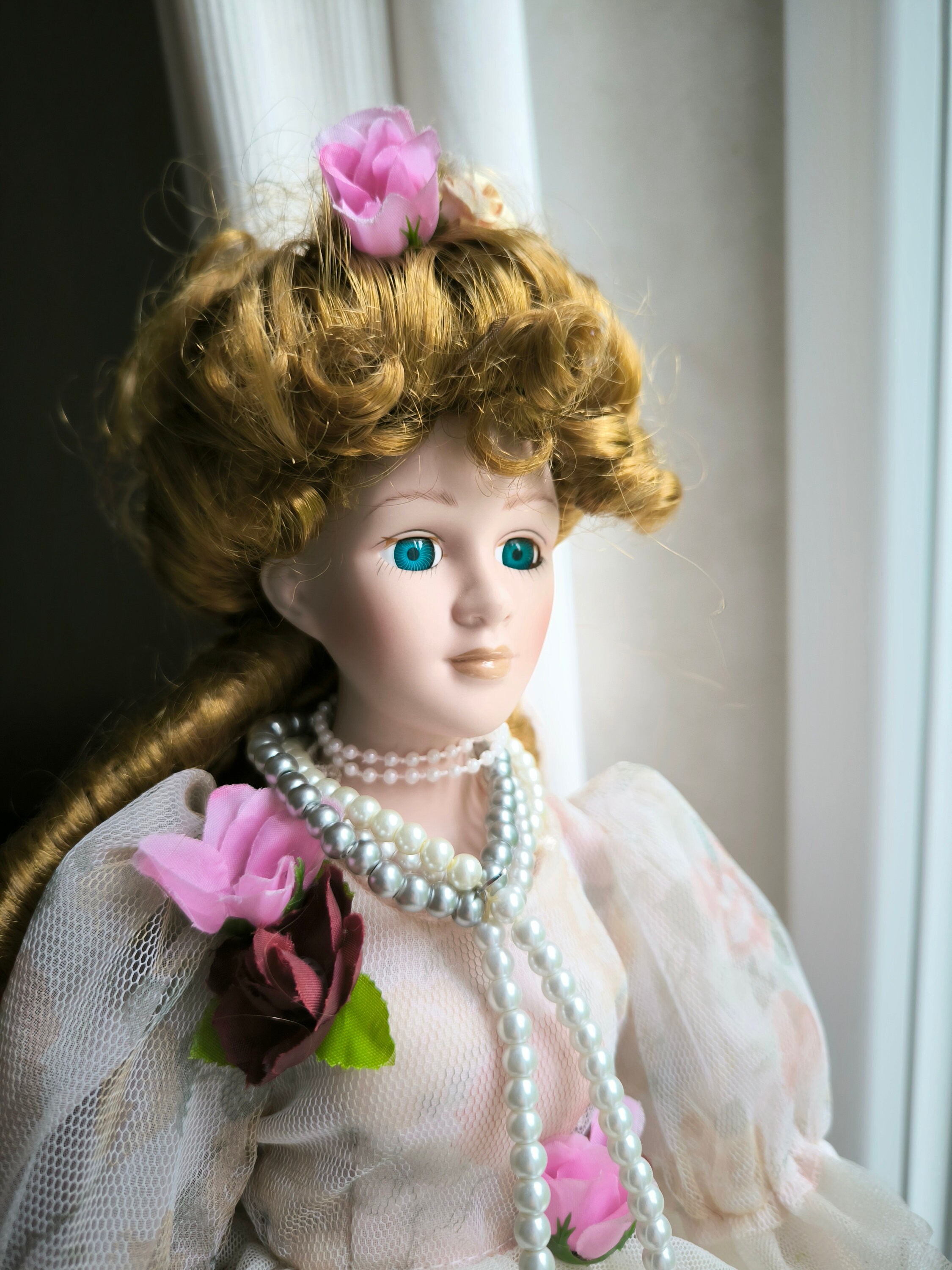 ドロシー♡お花とレースのチュニック♪アトリエまりこ・ノンノンドール美品 zunko | 乙女の嘆き #bemybabycherry #handmadedollclothes