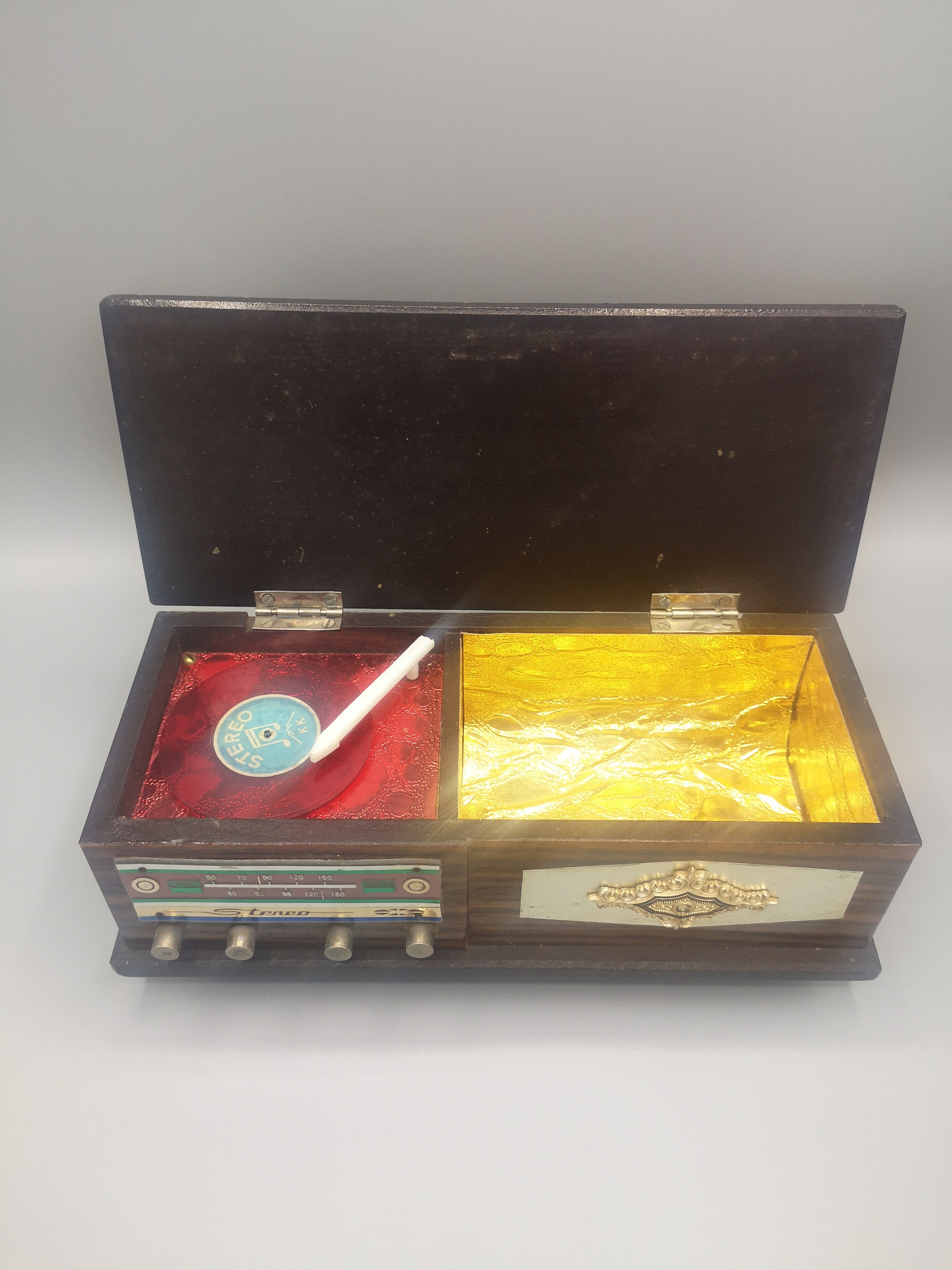 RARE Vintage Music Box Japanese Music Jewelry Box Antique Etsy