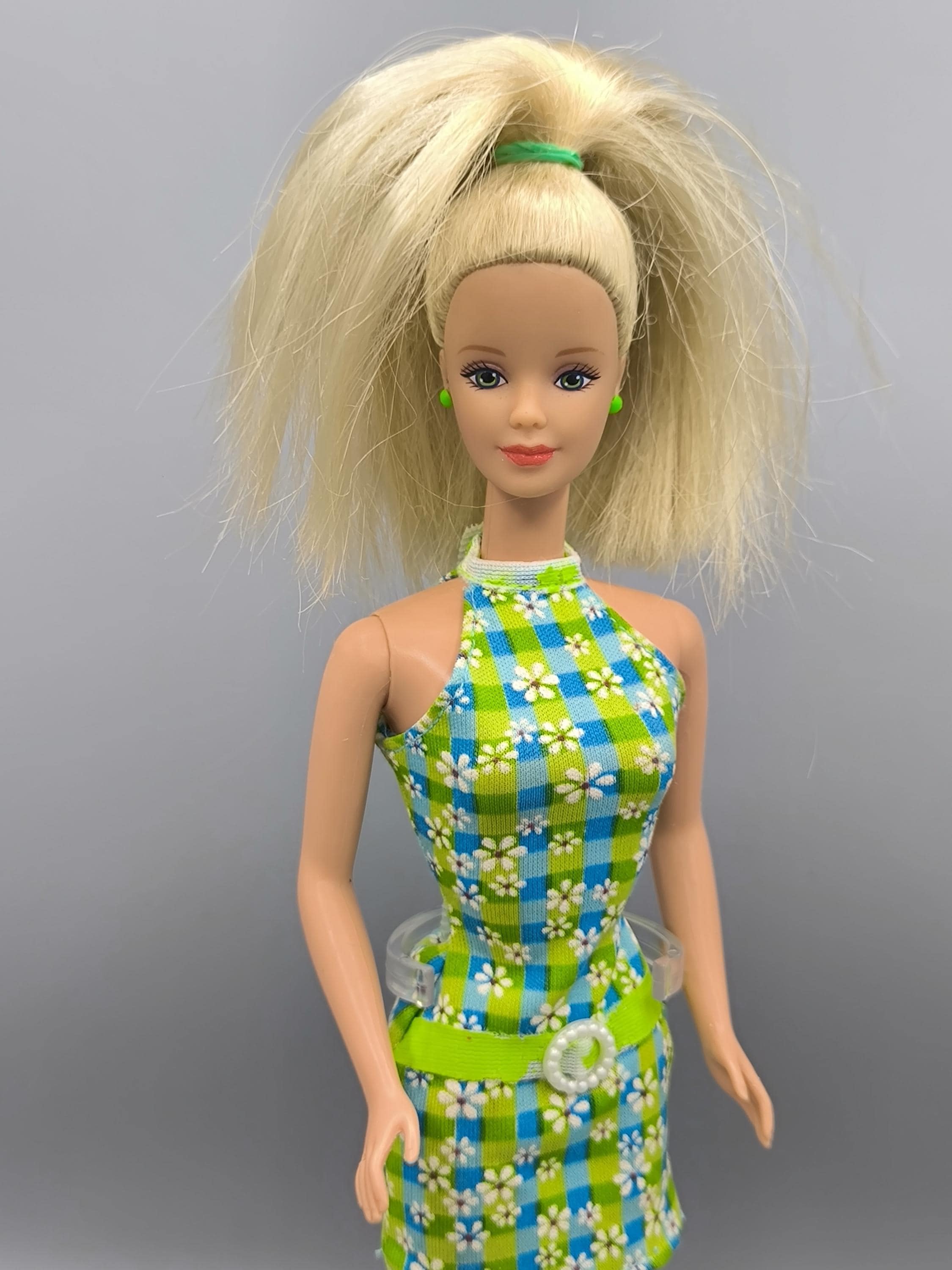 Vintage Barbie Pretty in Plaid 1998, Barbie Bob Mackie Face Mold