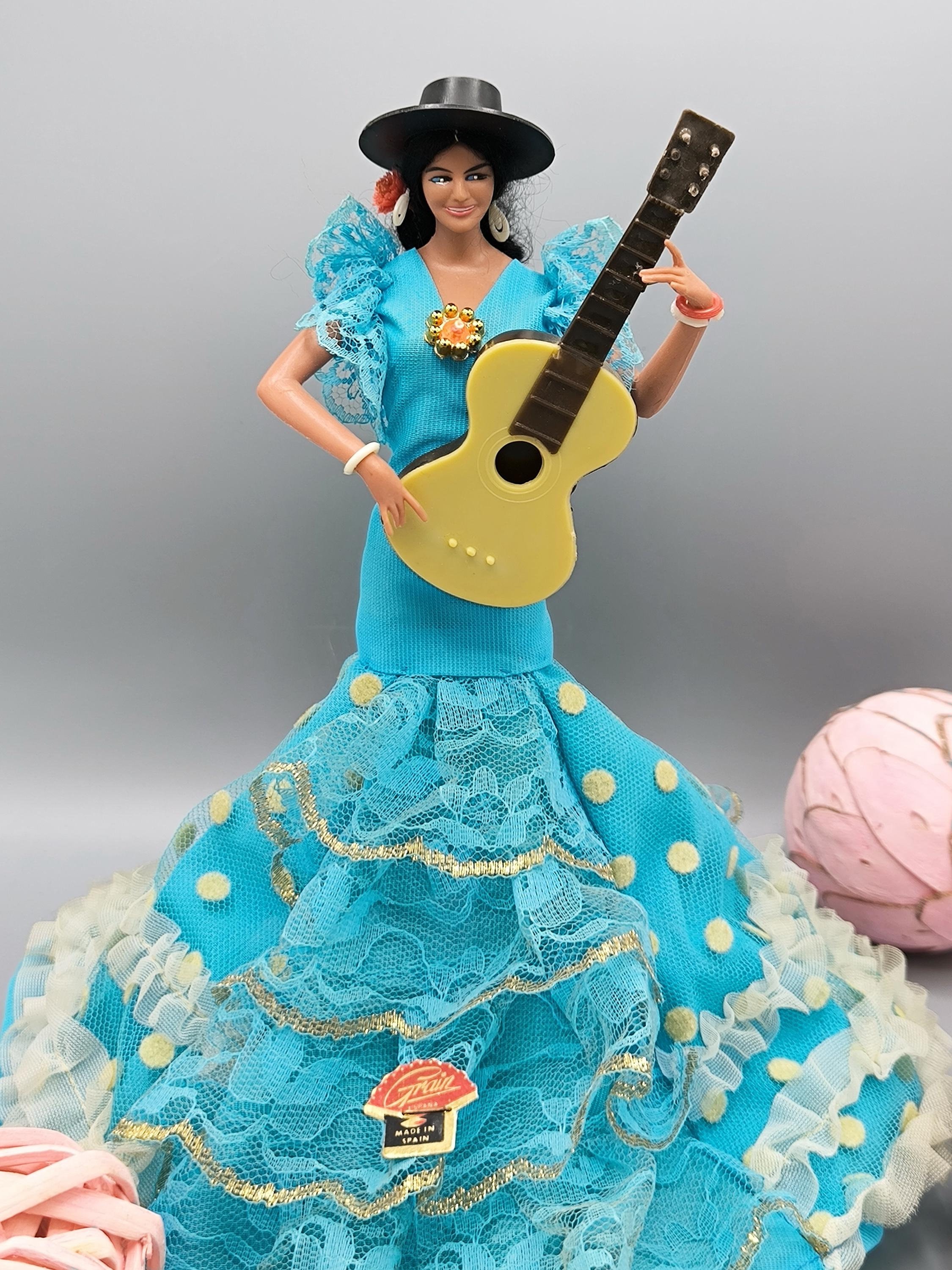 Zapatos Traje Faralaes Flamenco Dress Azalea Red With Black Polka