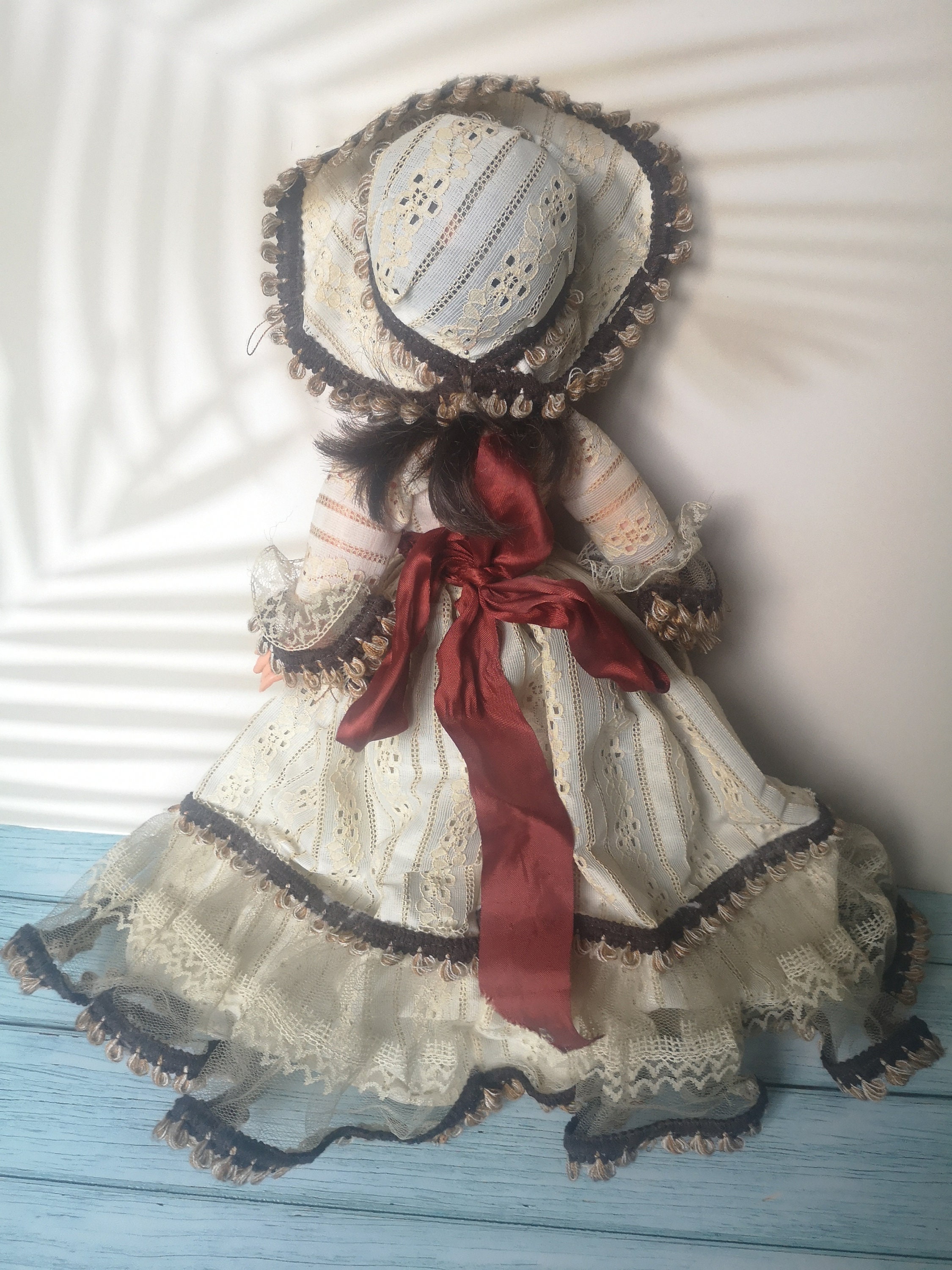 Vintage Doll With Stunning Blue Eyes, Doll From 1960-1970s